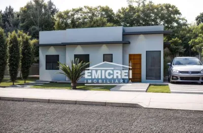 Casa à venda, 60 m² por r$ 292.000,00 - arroio da manteiga - são leopoldo/rs