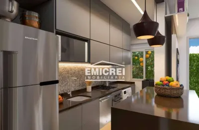 Apartamento à venda, 44 m² por r$ 253.000,00 - santo andré - são leopoldo/rs