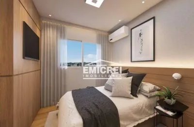 Apartamento com 2 dormitórios à venda, 49 m² por r$ 258.000,00 - santo andré - são leopoldo/rs