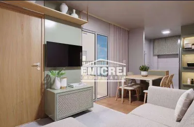 Apartamento à venda, 40 m² por r$ 221.990,00 - feitoria - são leopoldo/rs