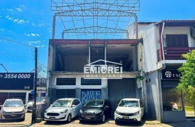 Emicrei vende prédio, 166 m² por r$ 2.100.000 - rio branco - são leopoldo/rs