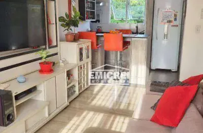 Apartamento com 2 dormitórios à venda, 57 m² por r$ 175.000,00 - rio dos sinos - são leopoldo/rs