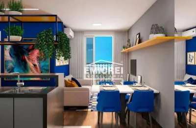 Apartamento com 2 dormitórios à venda, 49 m² por r$ 225.228,50 - feitoria - são leopoldo/rs