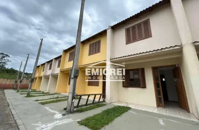 Sobrado com 2 dormitórios à venda, 52 m² por r$ 175.000 - ipiranga - sapucaia do sul/rs