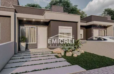 Casa com 2 dormitórios à venda, 62 m² por r$ 259.000,00 - boa vista - são leopoldo/rs