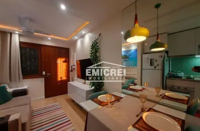 Emicrei vende - apto 1 dormitório, frente, sacada, garagem, elevador, todo reformado, mobiliado, equipado, automatizado. r$ 399.000 - capão da canoa