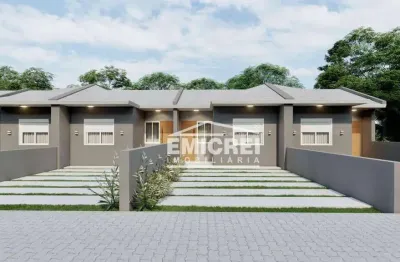Casa com 2 dormitórios à venda, 54 m² por r$ 249.000 - boa vista - são leopoldo/rio grande do sul