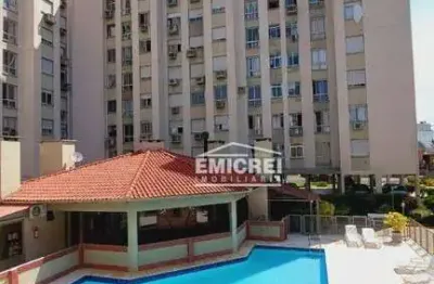 Apartamento com 1 dormitório à venda, 37 m² por r$ 159.000,00 - cristo rei - são leopoldo/rs