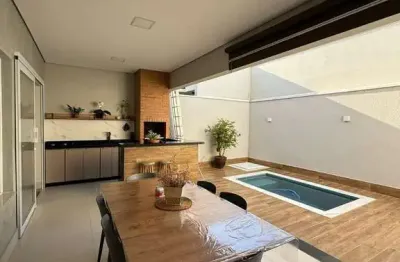 Casa em condomínio fechado com 3 quartos à venda na rua oito, 877, jardim park real, indaiatuba por r$ 1.100.000