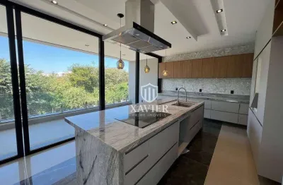 Casa com elevador à venda no alphaville nova esplanada 1 – 04 dormitórios, piscina e fundo para mata | sorocaba/sp
