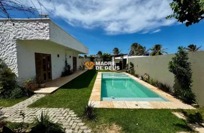 Casa em condomínio fechado com 4 quartos à venda na doca malaquias, 10, praia guajiru, trairi por r$ 950.000