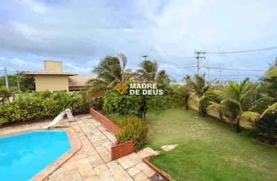 Casa em condomínio fechado com 7 quartos à venda na oceano indico, 62, porto das dunas, aquiraz por r$ 2.900.000