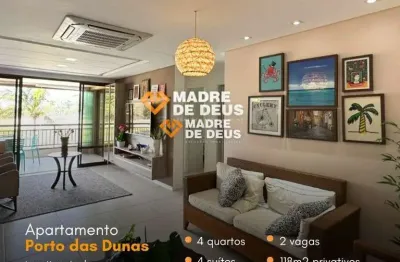 Apartamento com 4 quartos à venda na das ubaranas, 1385, dunas, fortaleza por r$ 1.650.000