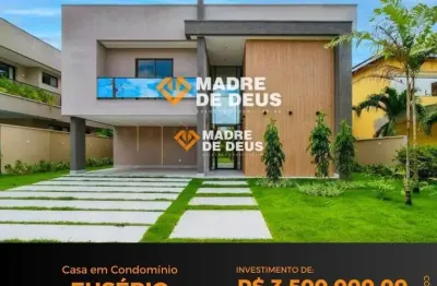 Casa em condomínio fechado com 5 quartos à venda na avenida nova do contorno, 2131, eusebio, eusébio por r$ 3.500.000