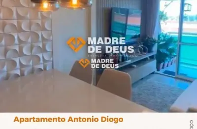 Apartamento à venda na antônio atualpa rodrigues, 100, antônio diogo, fortaleza por r$ 400.000