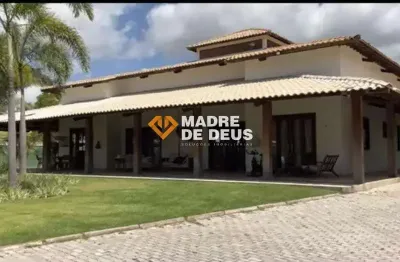 Casa em condomínio fechado com 4 quartos à venda na estrada da cachoeira, 1, joão de castro, aquiraz por r$ 5.700.000