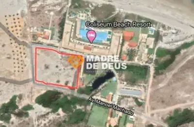Terreno à venda na manoel machado, 1, praia das fontes, beberibe por r$ 4.300.000