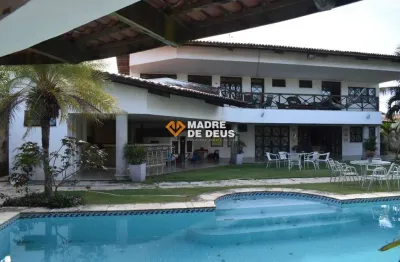 Casa em condomínio fechado com 6 quartos à venda na rua francisco martiniano barbosa, 919, sapiranga, fortaleza por r$ 3.100.000