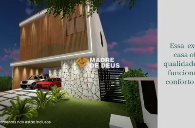 Casa em condomínio fechado com 4 quartos à venda na alameda atlantida, 4, cidade alpha, eusébio por r$ 1.800.000