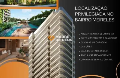 Apartamento com 4 quartos à venda na rua república do líbano, 479, meireles, fortaleza por r$ 4.102.301