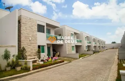 Casa em condomínio fechado com 3 quartos à venda na avenida odilon guimarães, 2200, josé de alencar, fortaleza por r$ 800.000