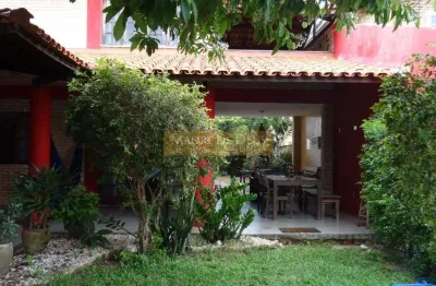 Casa em condomínio fechado com 6 quartos à venda na rua josé moacir bezerra, 1111, sapiranga, fortaleza por r$ 750.000