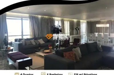 Cobertura com 4 quartos à venda na avenida rui barbosa, 343, meireles, fortaleza por r$ 6.900.000