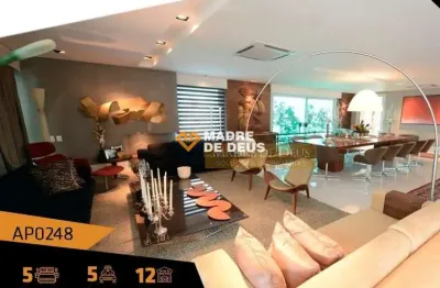 Apartamento com 5 quartos à venda na rua tibúrcio cavalcante, 500, meireles, fortaleza por r$ 14.000.000