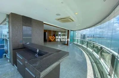 Apartamento com 5 quartos à venda na avenida beira mar, 4400, mucuripe, fortaleza por r$ 6.900.000