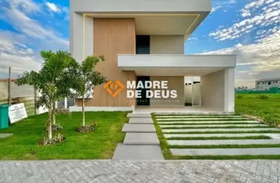 Casa em condomínio fechado com 4 quartos à venda na josé amora sá, 2695, cidade alpha, eusébio por r$ 1.490.000