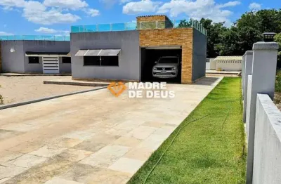 Casa em condomínio fechado com 4 quartos à venda na vl chapadinha s/n° - corrego urubu ii, 1, vila de jericoacoara, jijoca de jericoacoara por r$ 2.200.000