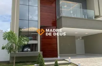 Casa em condomínio fechado com 4 quartos à venda na atlântica, 2303, cidade alpha, eusébio por r$ 1.550.000