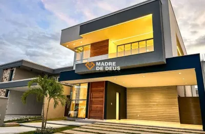 Casa em condomínio fechado com 4 quartos à venda na atlântica, 2303, cidade alpha, eusébio por r$ 1.890.000