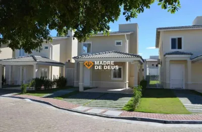 Casa em condomínio fechado com 3 quartos à venda na rua manoel jorge de castro, 341, guaribas, eusébio por r$ 748.000