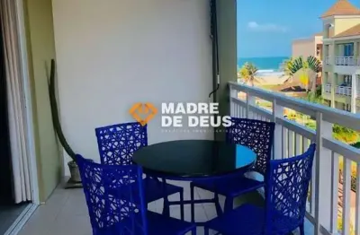 Apartamento com 2 quartos à venda na avenida dos golfinhos, 770, porto das dunas, aquiraz por r$ 670.000