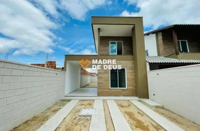 Casa em condomínio fechado com 3 quartos à venda na embaúba, 159, autódromo, eusébio por r$ 460.000