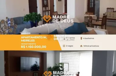 Apartamento com 3 quartos à venda na rua ana bilhar, 867, meireles, fortaleza por r$ 1.150.000