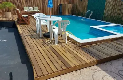 Casa para venda em itanhaém, jardim suarão, 2 dormitórios, 2 suítes, 3 banheiros, 4 vagas