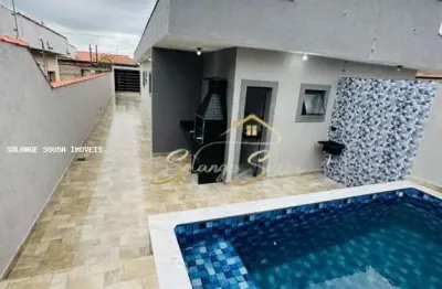 Casa para venda em itanhaém, jardim  jamaica, 2 dormitórios, 1 suíte, 2 banheiros, 3 vagas