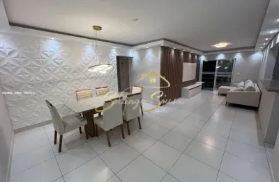 Apartamento para venda em praia grande, guilhermina, 3 dormitórios, 3 suítes, 4 banheiros, 2 vagas