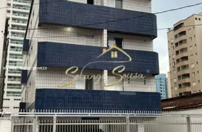 Apartamento para venda em praia grande, tupi, 1 dormitório, 1 banheiro, 1 vaga