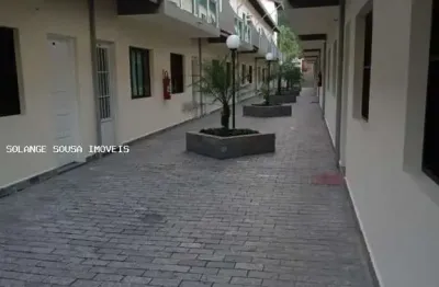 Sobrado em condomínio para locação em mongaguá, centro, 2 dormitórios, 1 banheiro, 1 vaga
