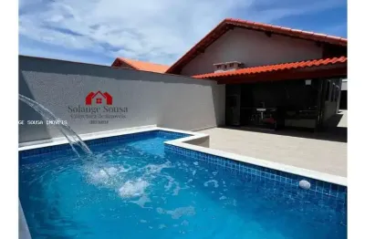 Casa para venda em itanhaém, santa terezinha, 2 dormitórios, 1 suíte, 1 banheiro, 2 vagas