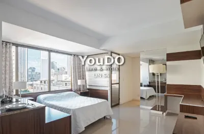 Studio mobiliado a partir de r$2.499/mês próximo do batel!