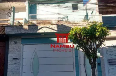 Sobrado com 3 dormitórios à venda, 307 m² por r$ 1.200.000,00 - jardim dona sinhá - são paulo/sp