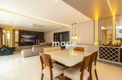 Apartamento com 4 dormitórios à venda, 234 m² por r$ 3.500.000,00 - boqueirão - santos/sp
