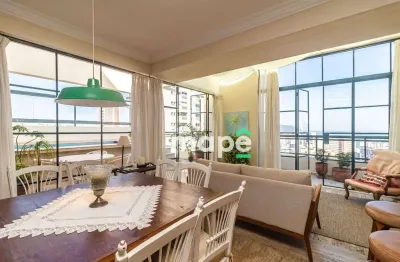 Cobertura à venda, 307 m² por r$ 5.500.000,00 - boqueirão - santos/sp