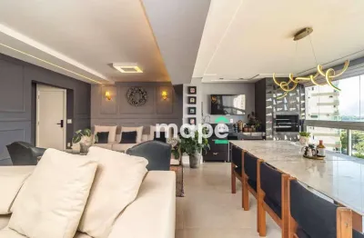 Apartamento com 3 dormitórios à venda, 132 m² por r$ 2.100.000,00 - ponta da praia - santos/sp