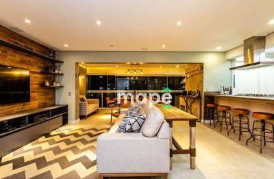 Apartamento com 3 dormitórios à venda, 143 m² por r$ 2.400.000,00 - boqueirão - santos/sp