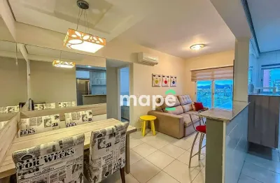 Apartamento com 1 dormitório à venda, 52 m² por r$ 749.000,00 - gonzaga - santos/sp